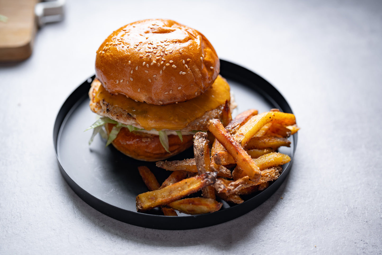 Double Chicken SMASH BURGER