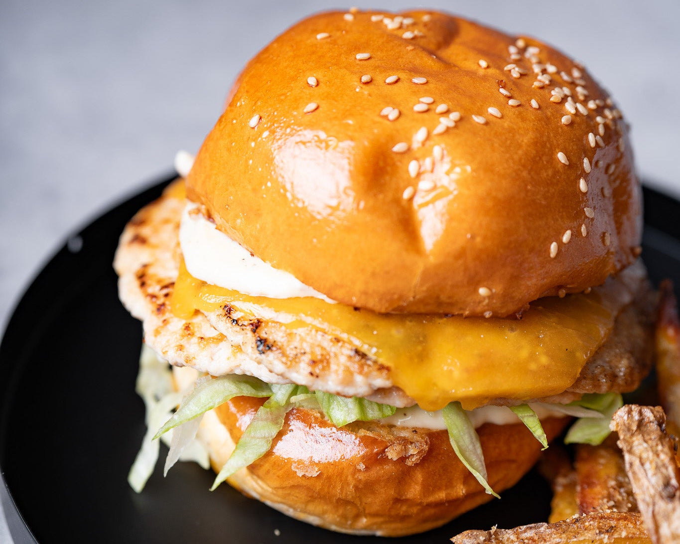 Double Chicken SMASH BURGER